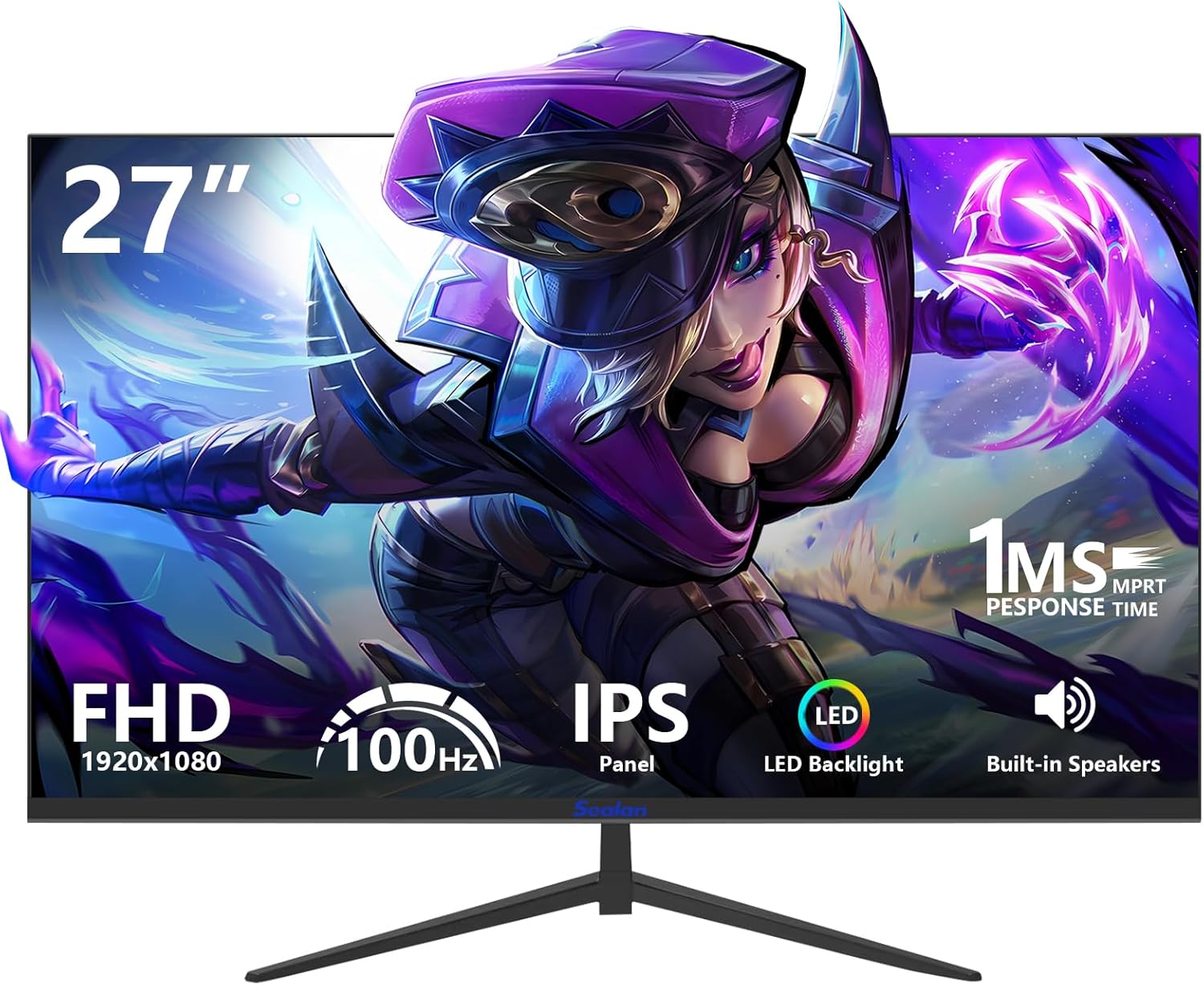 Immerse in Gaming: 27 IPS Monitor 100Hz