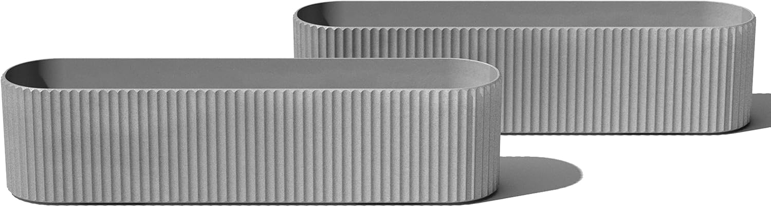 Veradek Demi Series Window Box Planter for Modern Decor