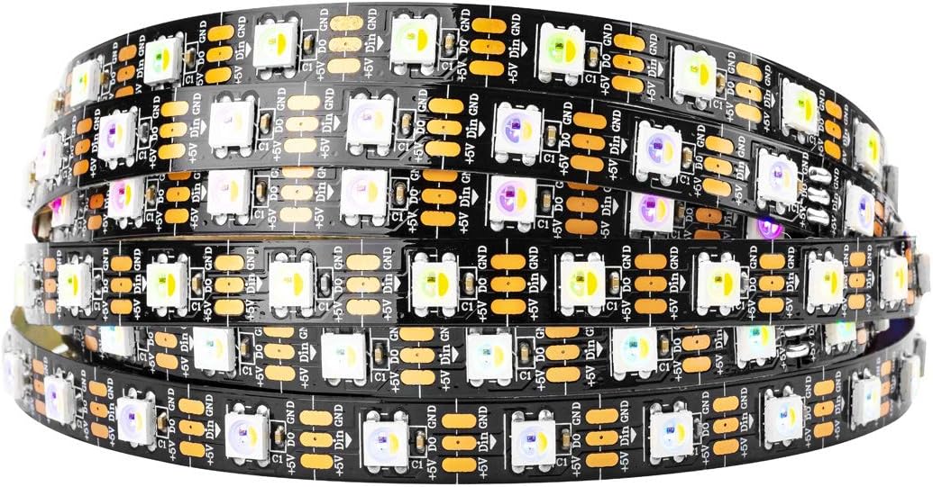 BTF-LIGHTING RGBW LED Strip: Individually Addressable 16.4ft