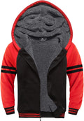 Boys Sherpa Fleece Hooded Jacket Full Zip - Ultra Soft School Layer