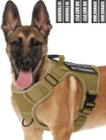 Reflective Service Dog in Training Vest Harness for Medium Large Dogs