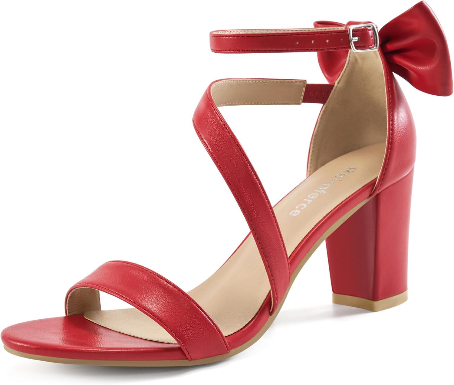 Chunky Heels for Women Wedding: Comfortable Bow Heel Sandals