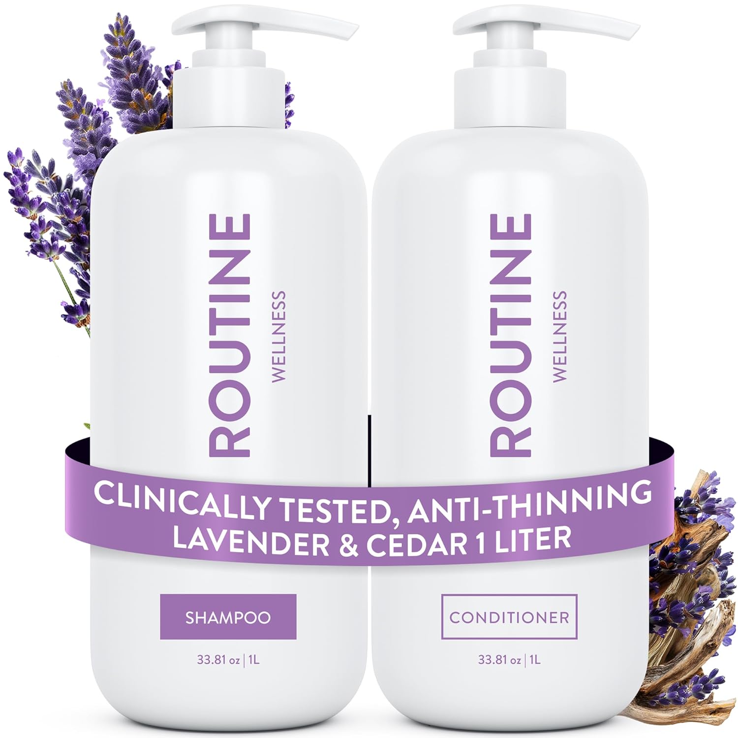 Biotin Anti-Thinning Shampoo and Conditioner Set for Hair Loss