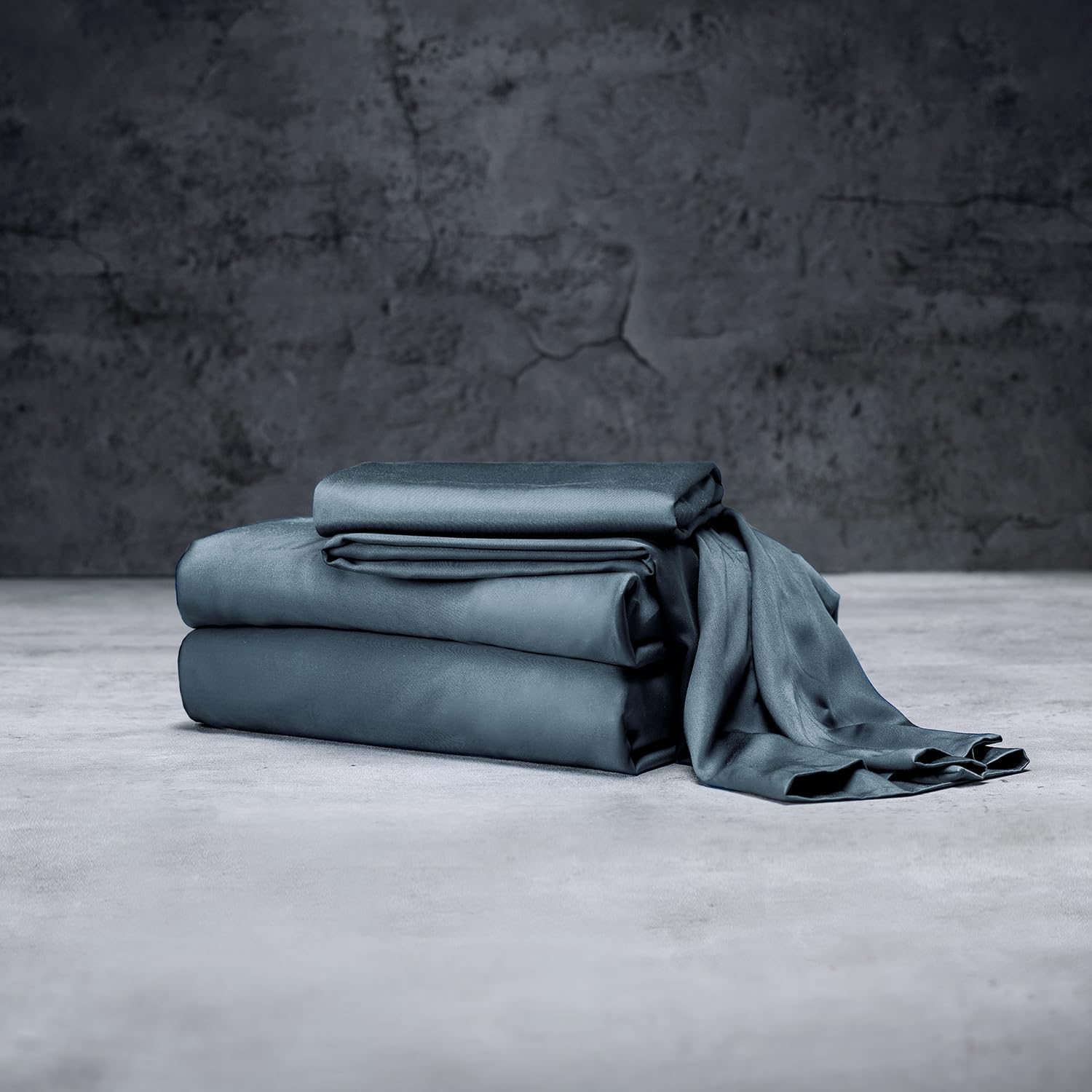 LUXOME Luxury Sheet Set - Twin XL Ocean with Deep Pockets