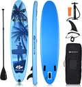 Inflatable Stand Up Paddle Board 9.8/10/11 ft - Stable, Portable SUP