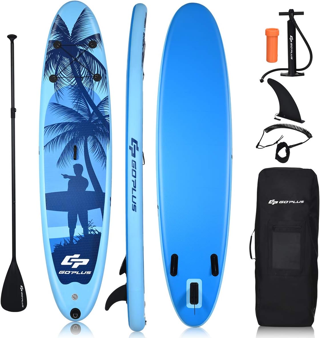 Goplus Inflatable Stand Up Paddle Board for All Skill Levels