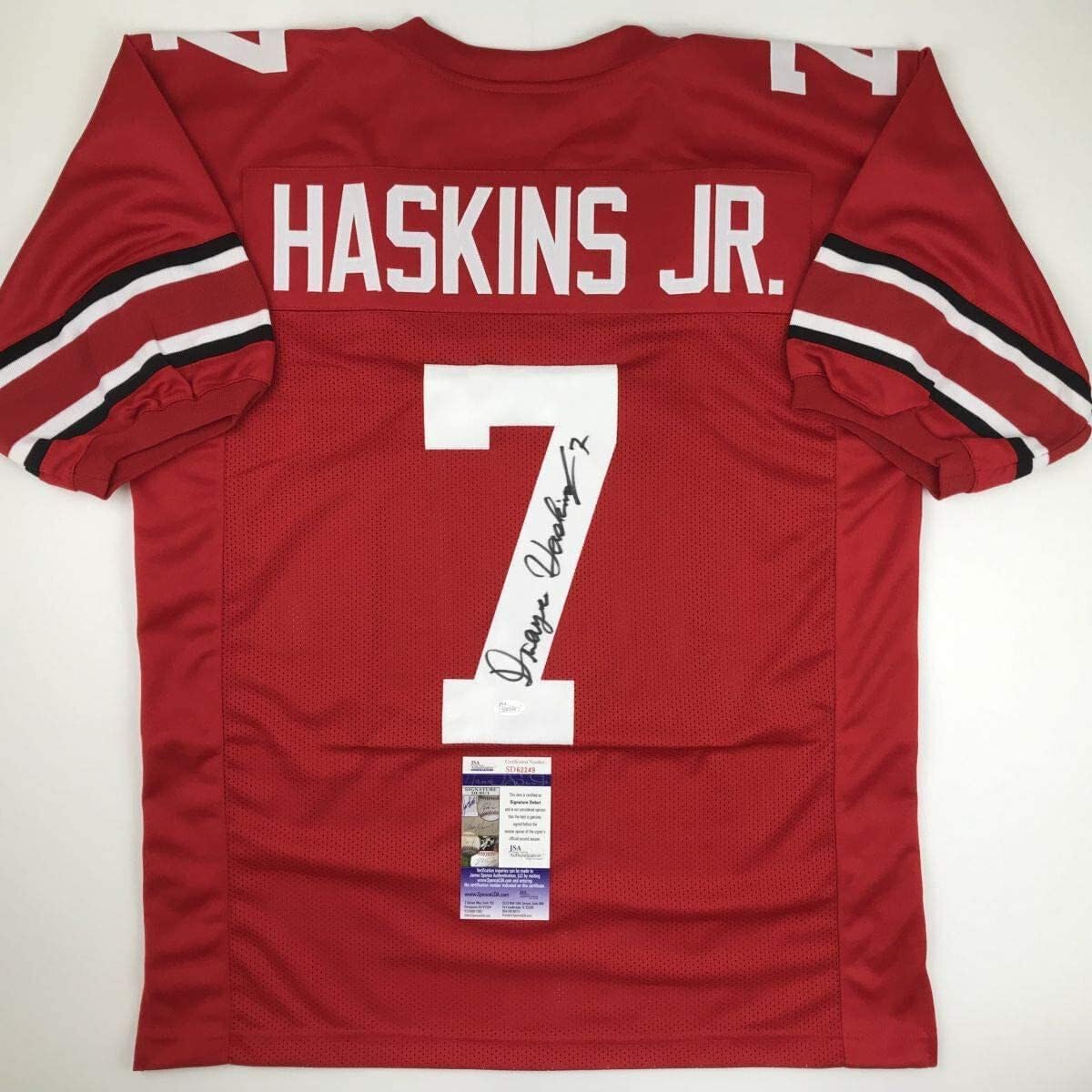 Autographed Dwayne Haskins Jr. Ohio State Jersey with COA