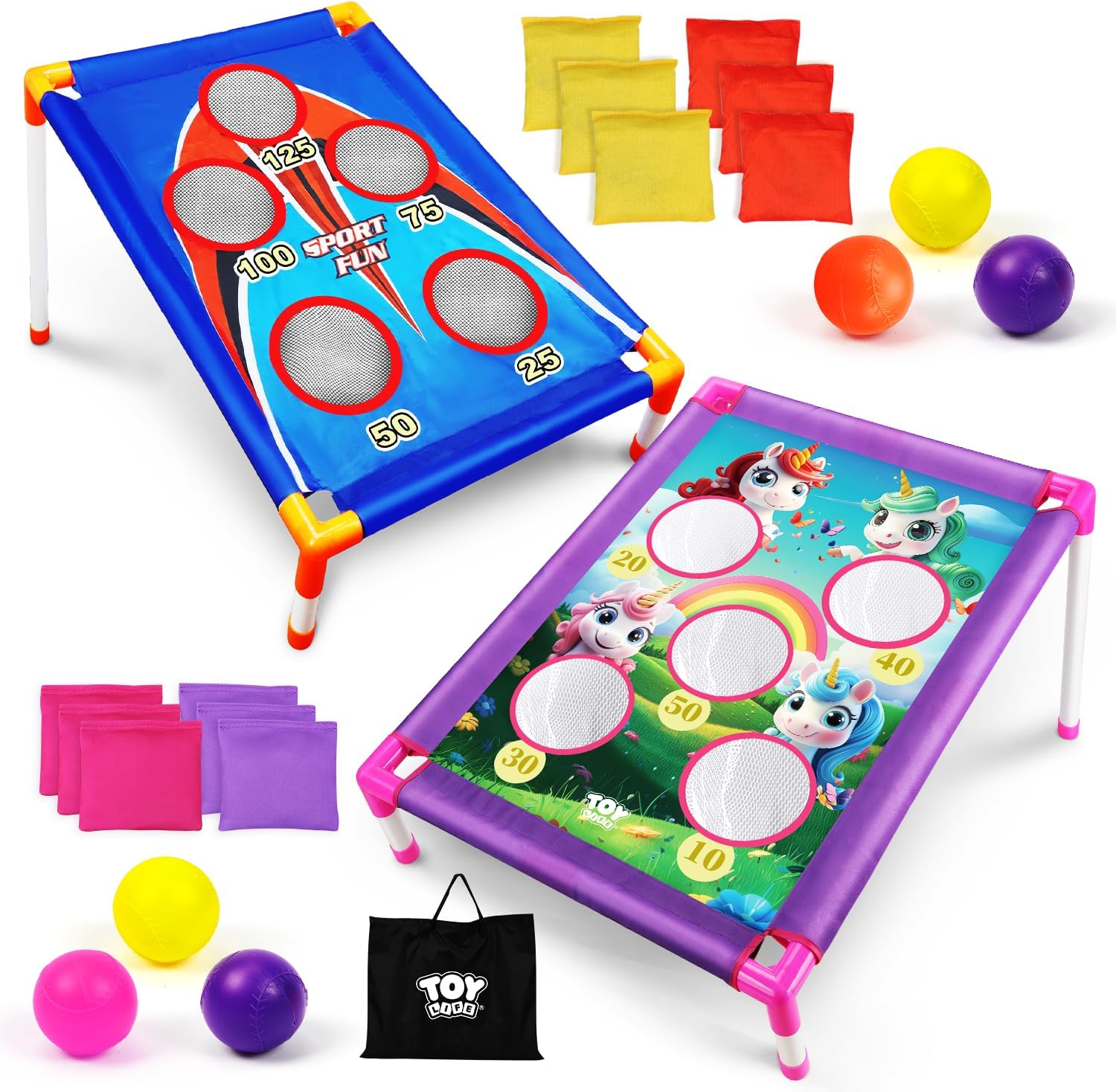 TOY Life Kids Cornhole Set - Fun Outdoor Game