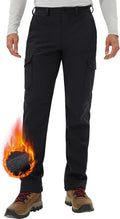 Pioneer Camp Men's Waterproof Cargo Hiking Pants - Insulated Fleece