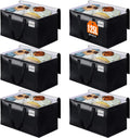 BlissTotes Moving Bags 125L 6-Pack - Heavy Duty Storage Totes