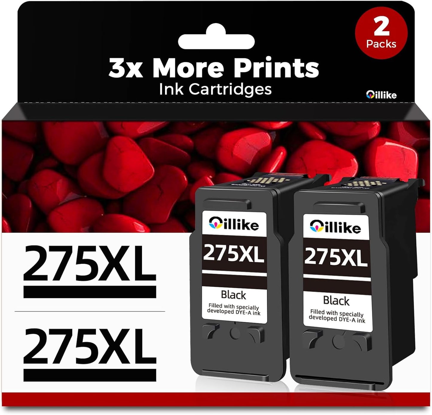 Compatible Ink Cartridges Replacement for 275XL PG-275 Black