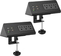 Nightstand Edge Mount Power Strip with USB-C Ports - Desk Clamp Pack