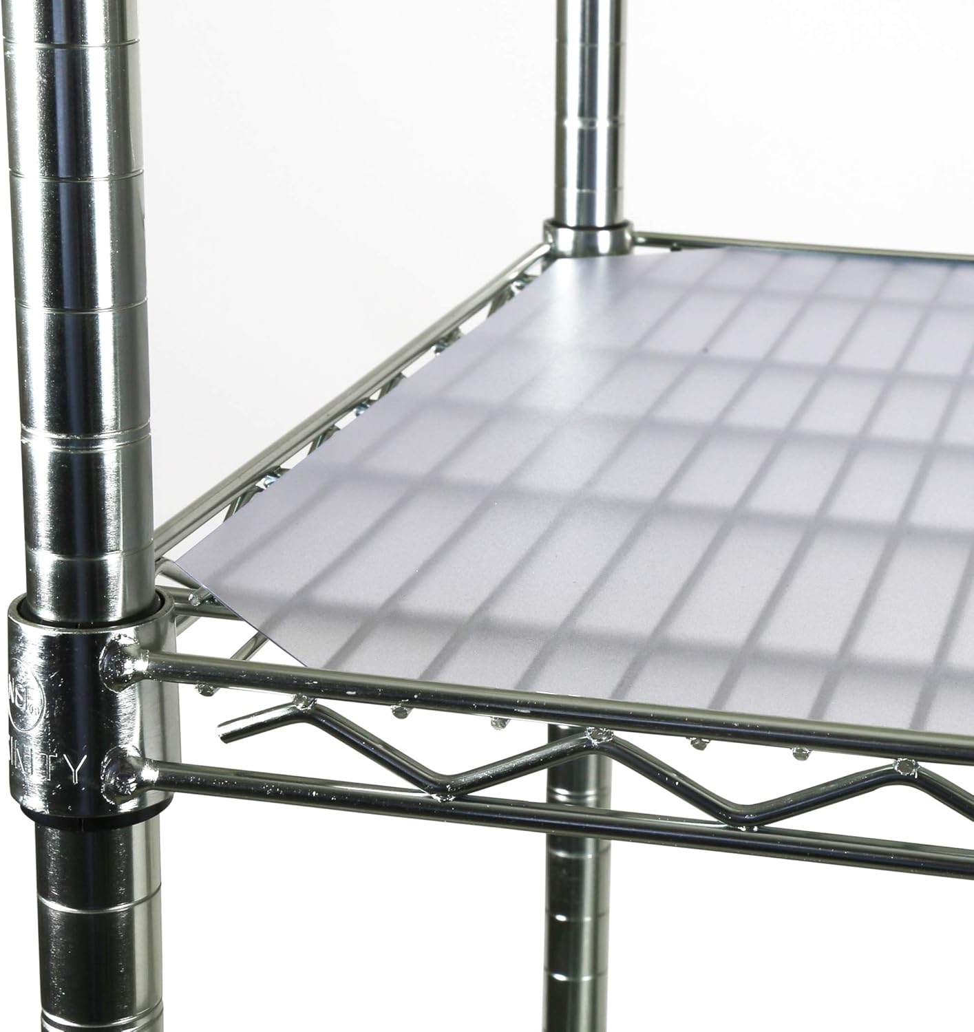 PVC Shelf Liners for Wire Shelving - Clear 4 Pack, 60x36 in