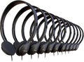 400 Pack Bulk Wired Headphones On Ear with 3.5mm Jack - Classroom
