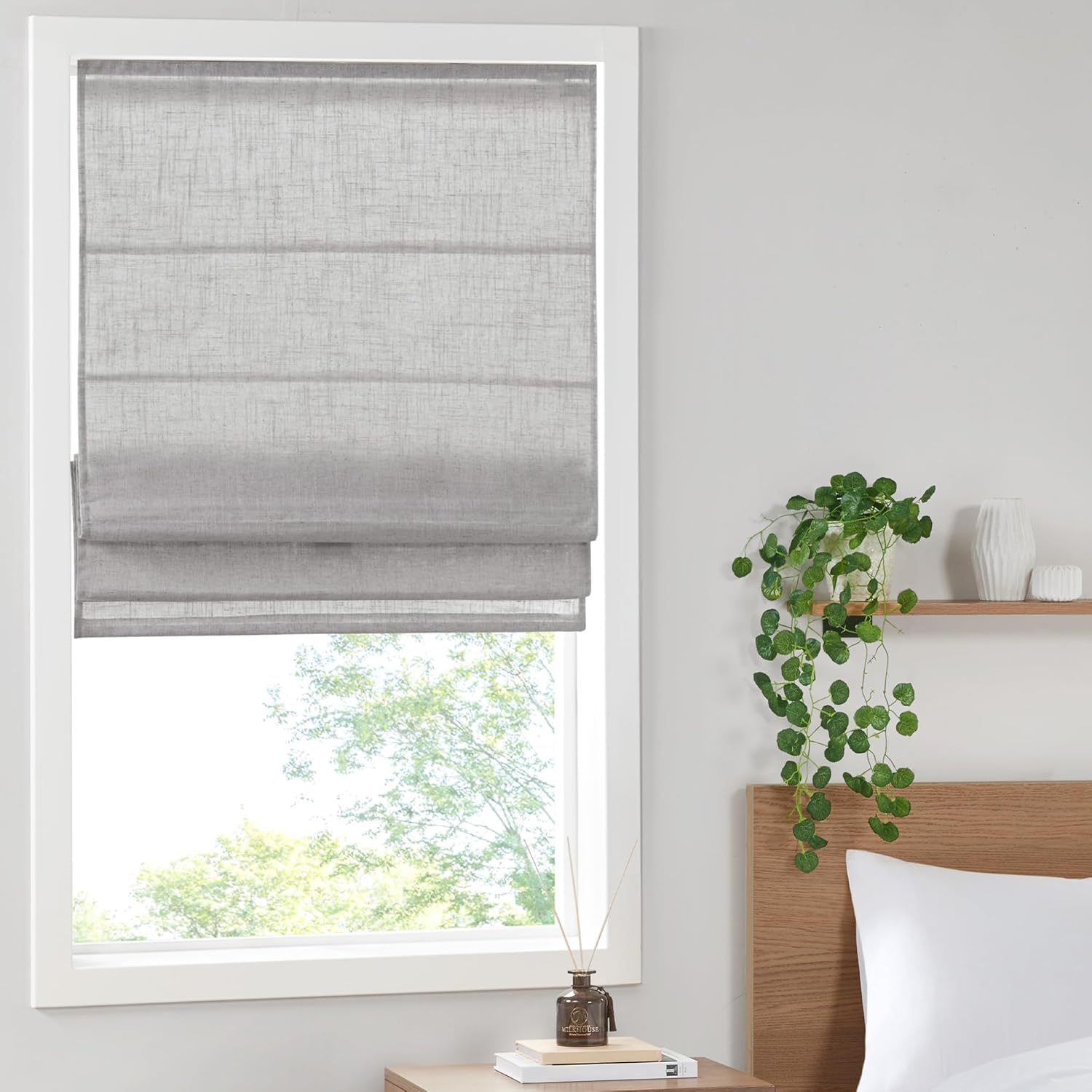 Madison Park Kyler Cordless Roman Shades for Stylish Decor