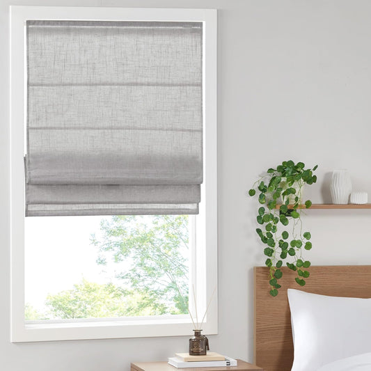 Madison Park Kyler Cordless Roman Shades for Stylish Decor