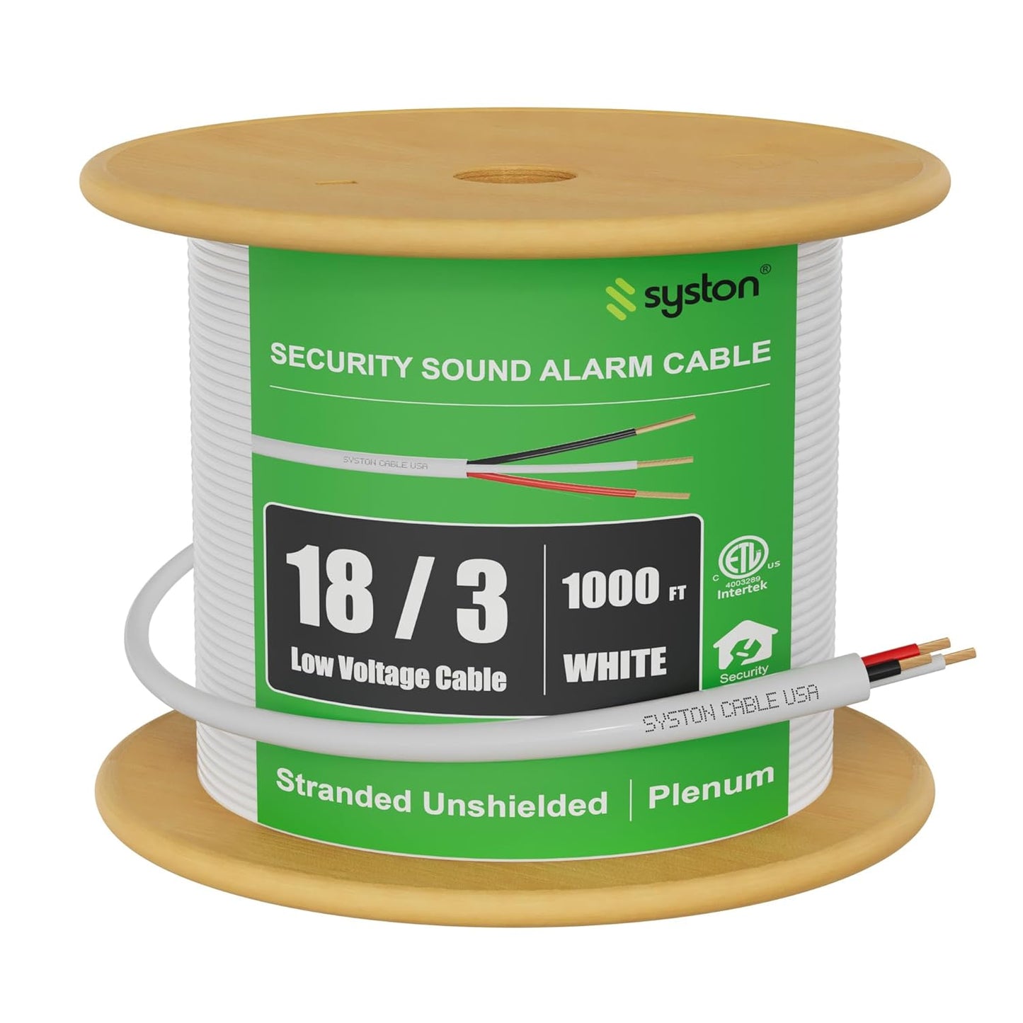 SYSTON 18/3 Fire Security Burglar Station Sound Alarm Control Cable