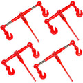 Ratchet Chain Binder 3/8ft-1/2ft 4-Pack - Heavy Duty Load Binders