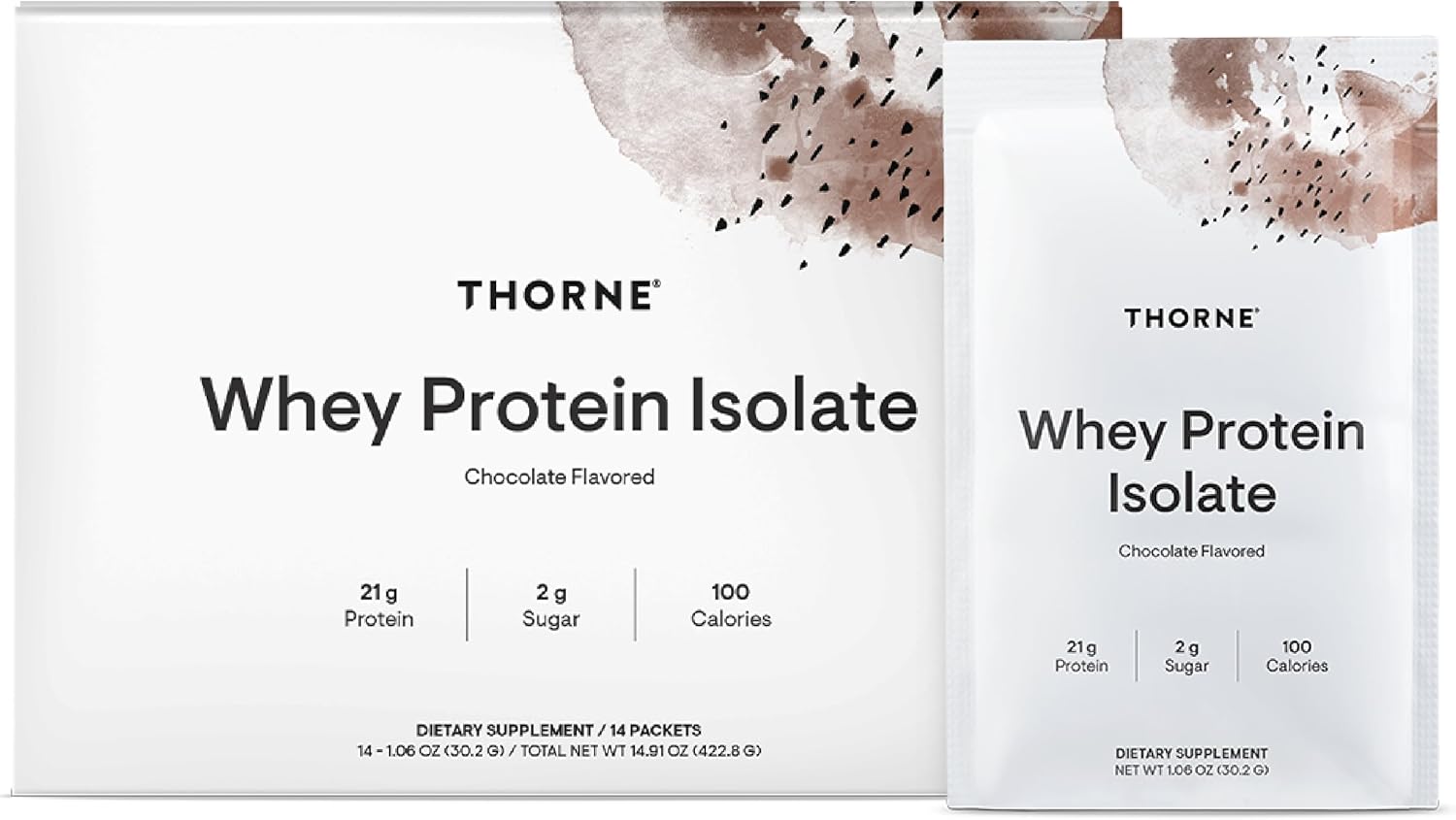 Thorne Whey Protein Isolate - Easy-to-Digest Chocolate Powder