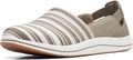 Clarks Women's Breeze Step Ii Loafer in Olive Print - Lightweight