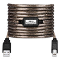 LDKCOK Active USB 2.0 Printer Cable 75ft - High Speed Reliable