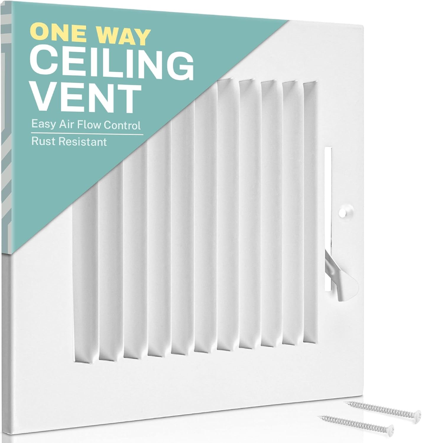 Home Intuition 12x8 Inch Ceiling Vent Cover