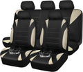 CAR PASS Waterproof Car Seat Covers Full Set for Universal Fit