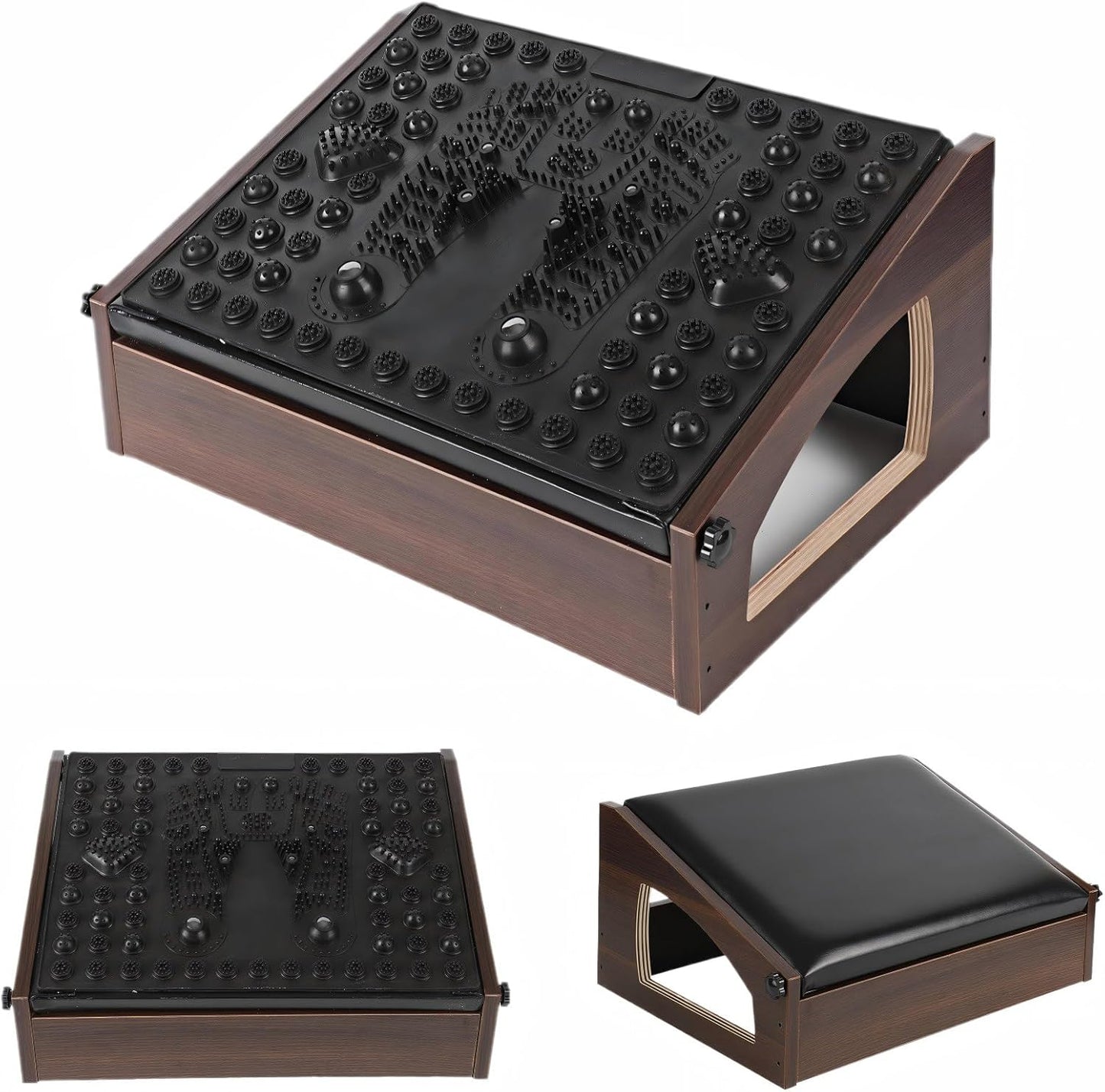 Ergonomic Foot Rest with Adjustable Height for Comfort and Health