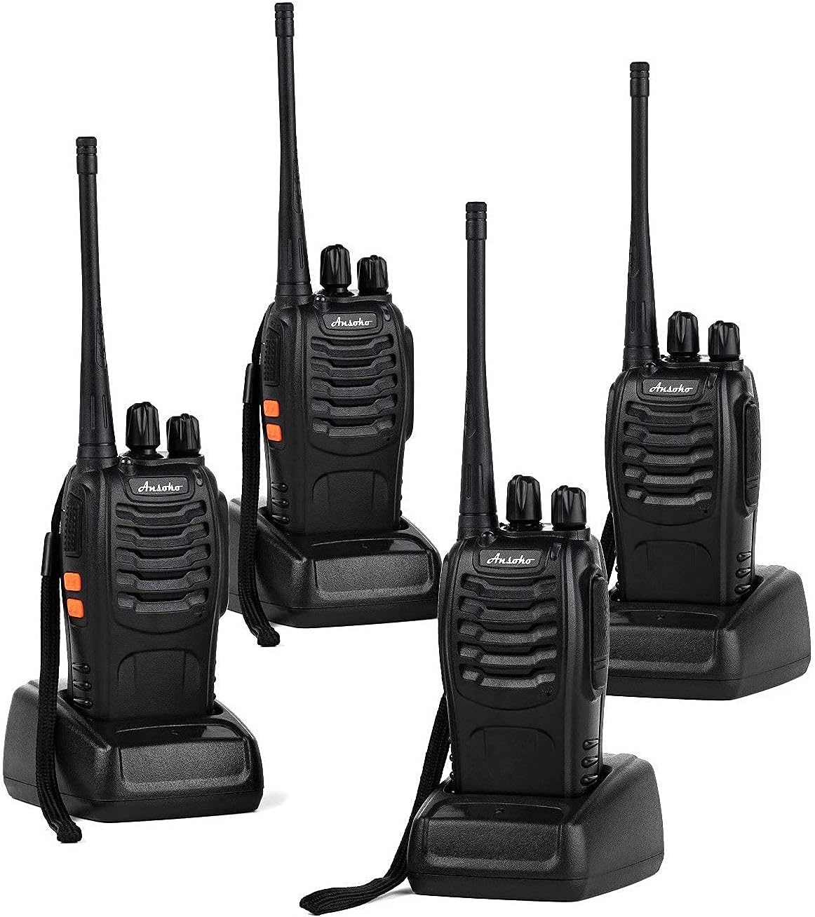 Long Range Walkie Talkies Rechargeable Two Way Radios for Adults
