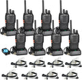 TIDRADIO TD-V2 Walkie Talkies Long Range Rechargeable Two Way Radios