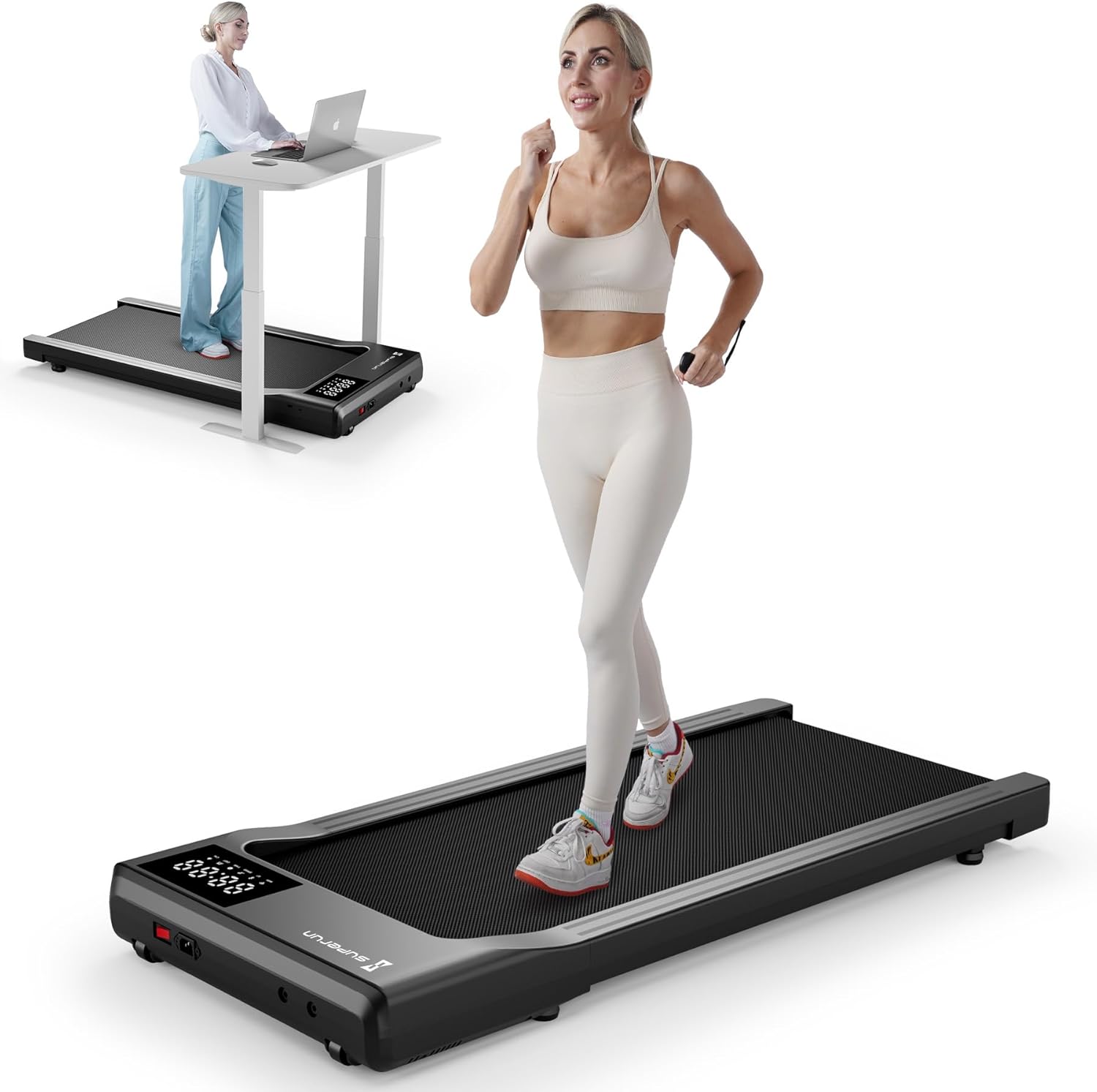 Superun Mini Walking Pad: Portable & Compact Fitness Solution