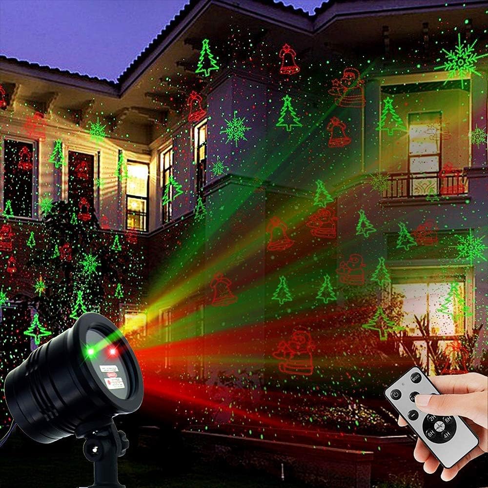 Christmas Laser Lights Projector for Outdoor Holiday Decor