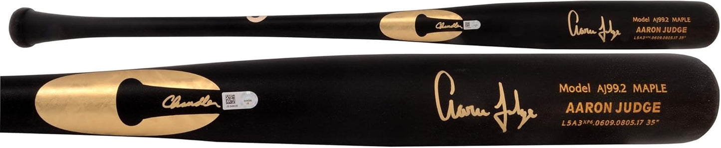 AARON JUDGE Autographed New York Yankees Game Model Bat