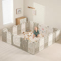 Foldable Playpen for Toddlers Extra Large 22 Panel Play Yard - Safe