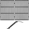 GasSaf 19.5 Grill Grates and Lifter for Weber Genesis 300 Series