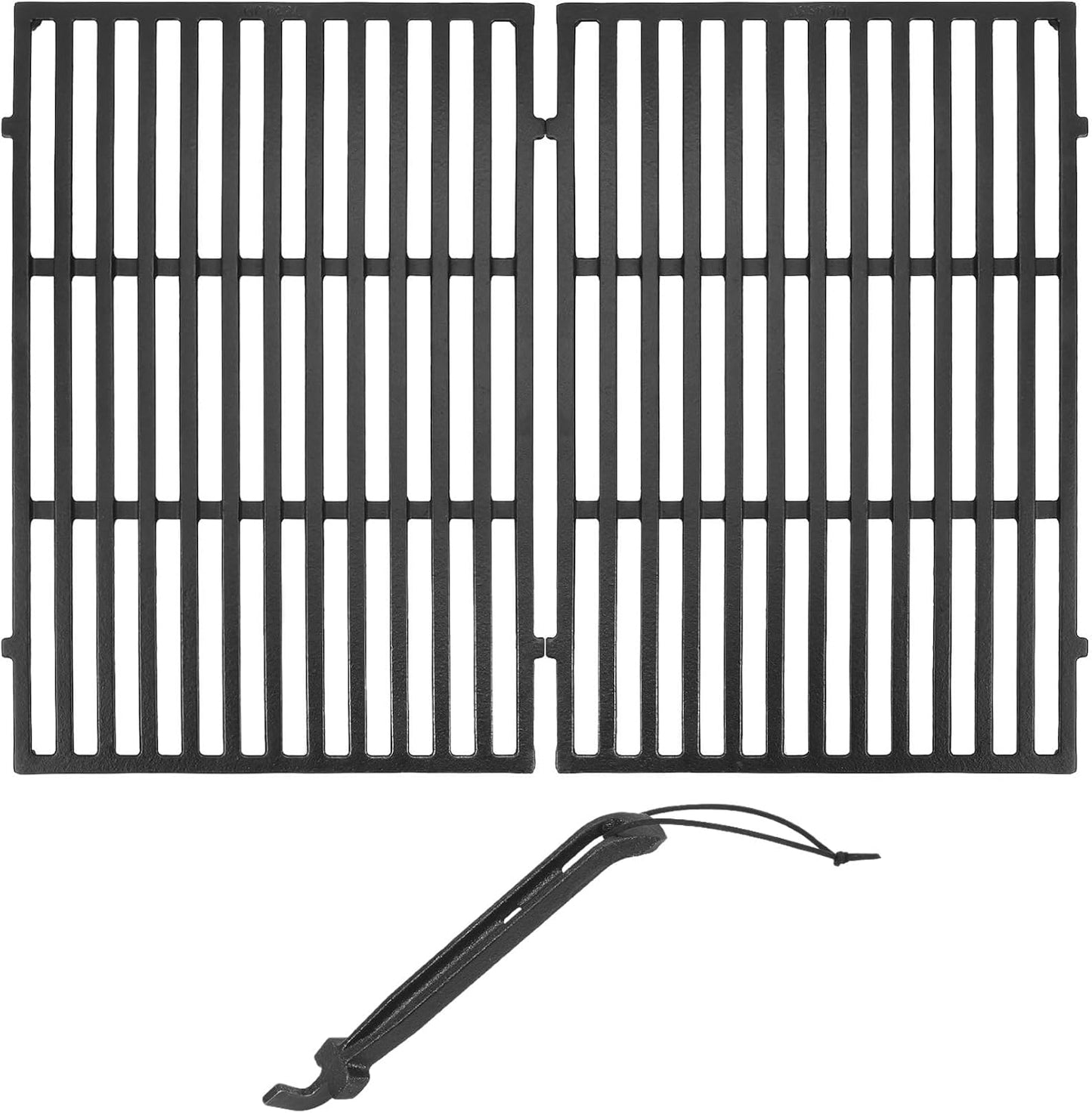 GasSaf 19.5 Grill Grates and Lifter for Weber Genesis 300 Series