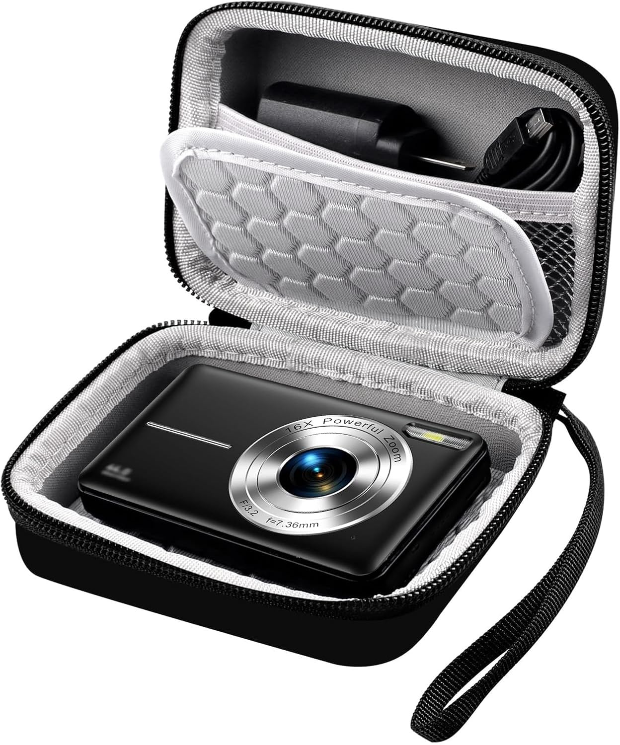 Protective Vlogging Camera Case - Black