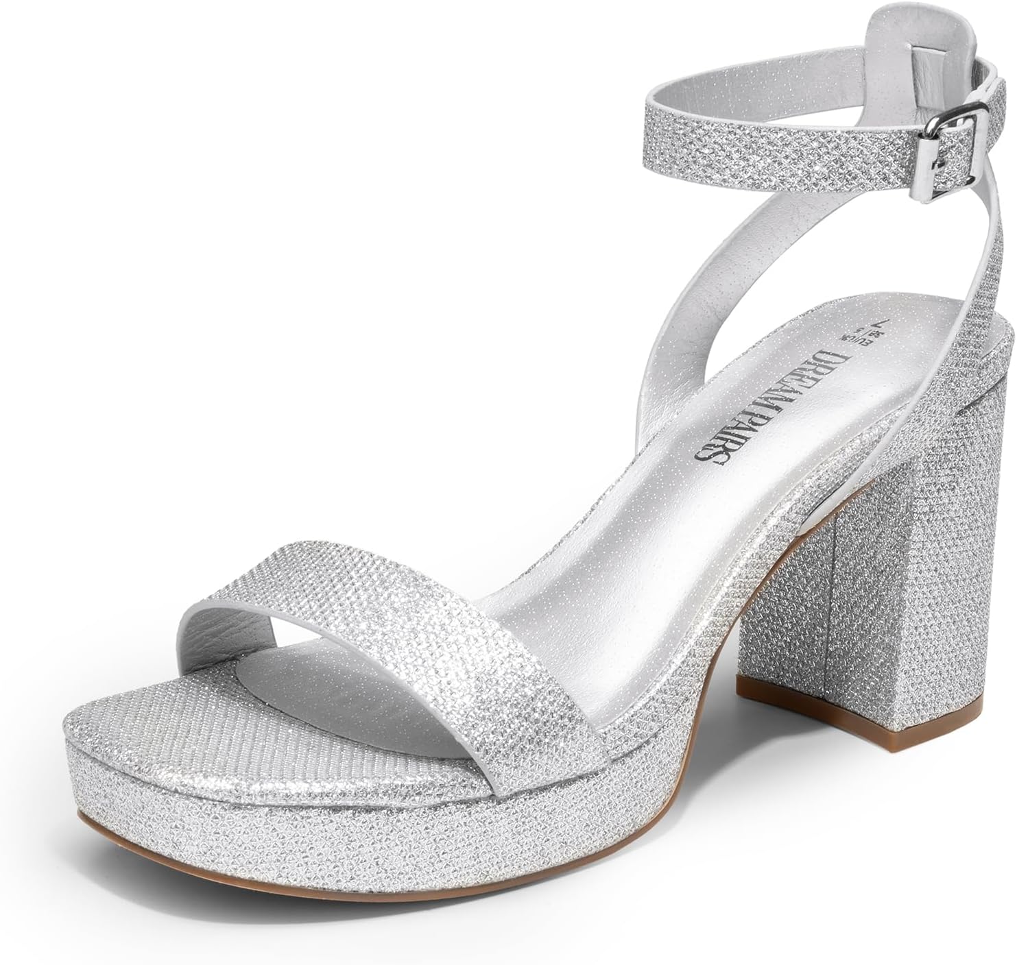 DREAM PAIRS Platform Heels for Women - Stylish Open Toe Design