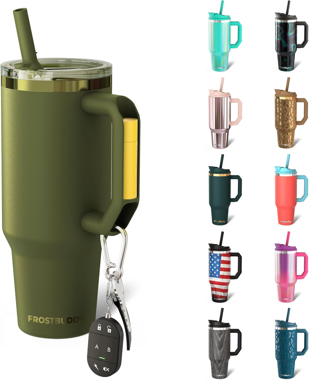 Thicc Buddy 40 oz Stainless Steel Vacuum Insulated Tumbler