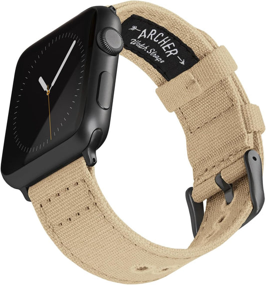 Vintage Canvas Straps for Apple Watch - Archer Watch Straps