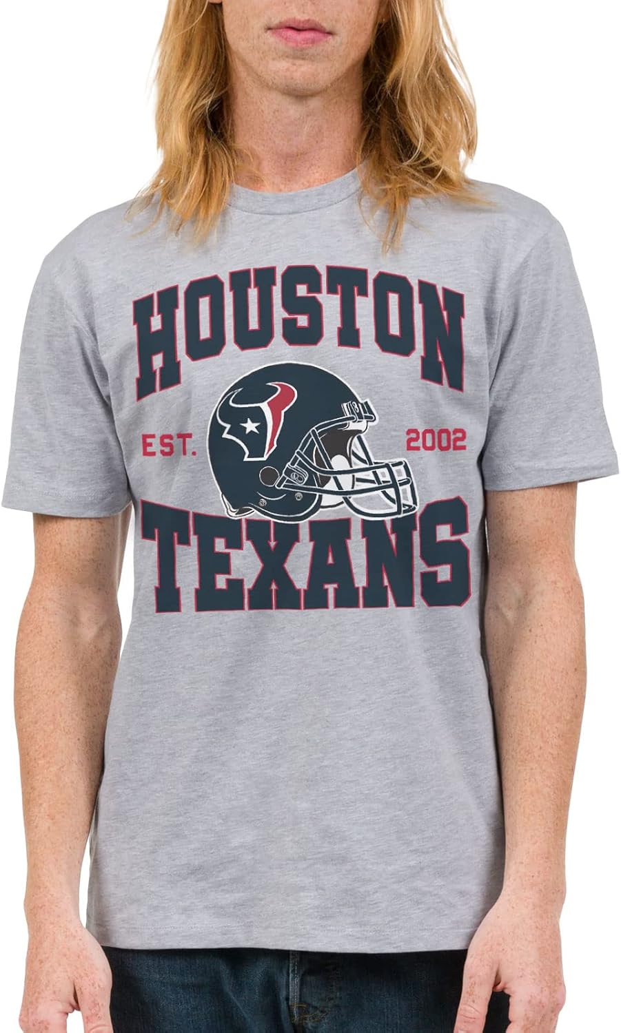 Houston Texans Short Sleeve Football Fan Shirt for All Fans