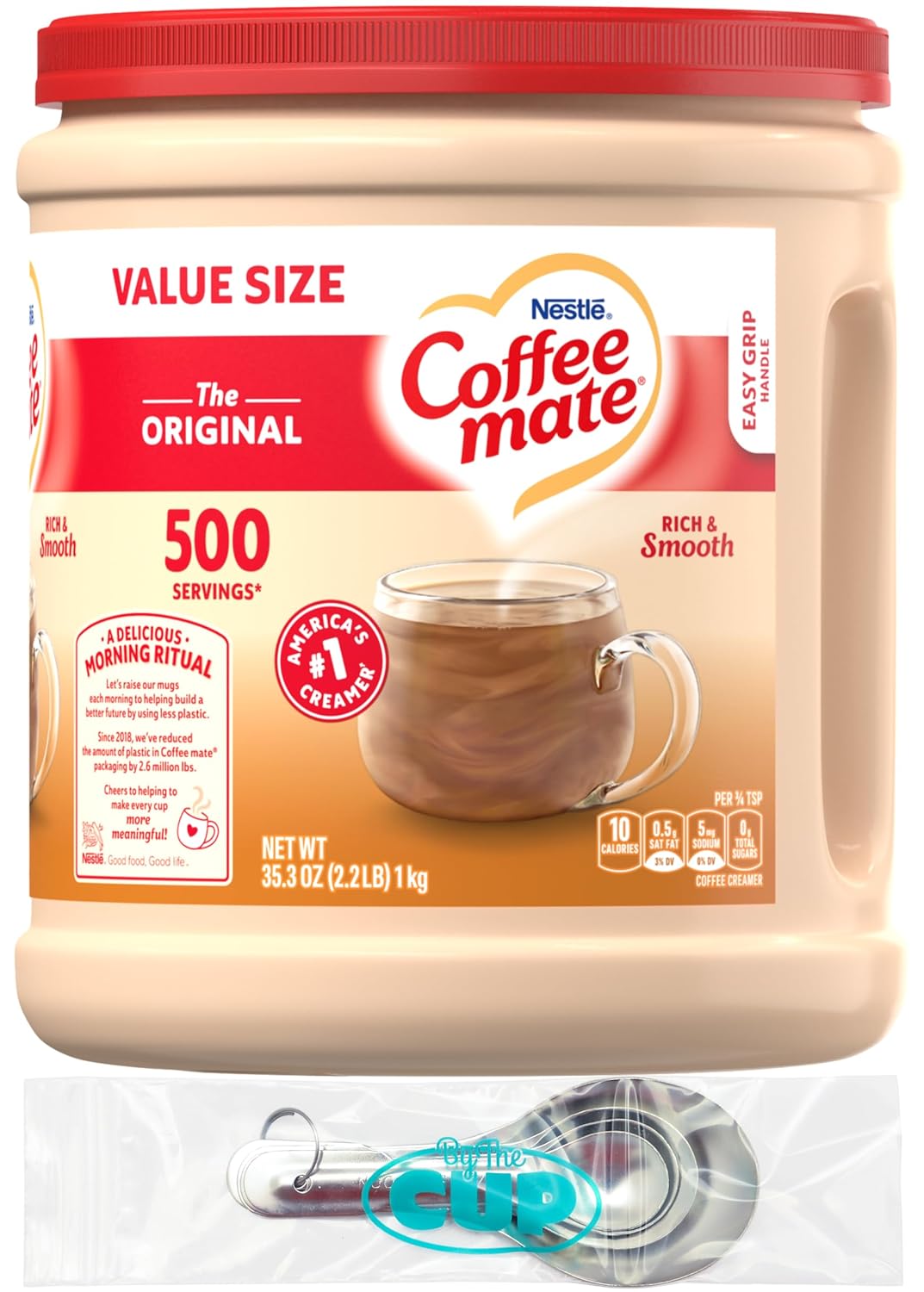 Boost Your Morning with Coffee Mate & By The Cup Spoons