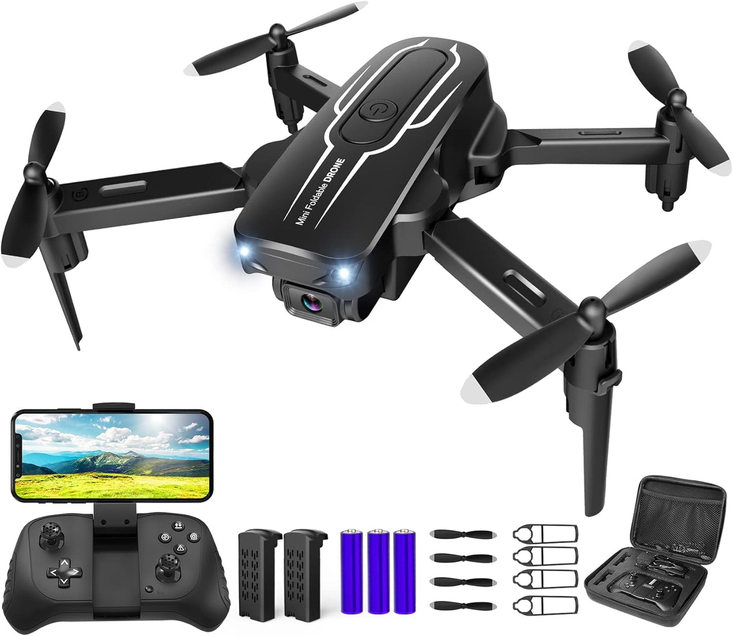 1080P HD Mini Drone: Capture Lifelike Moments!