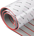 96in x 45.6in EVA Foam Boat Decking Sheet - Self-Adhesive Faux Teak