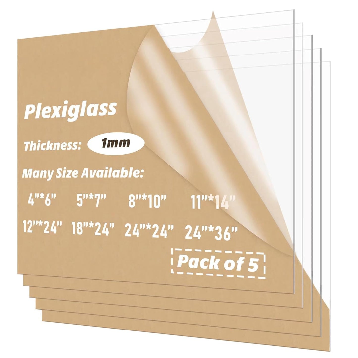 24x24 Clear Acrylic Plexiglass Sheets for Versatile Uses