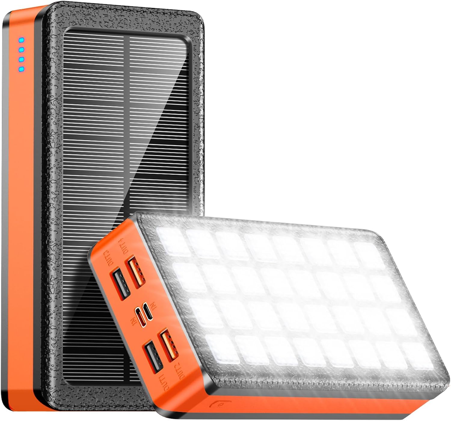 Solar Power Bank 66800mAh Portable Charger for Outdoor Use