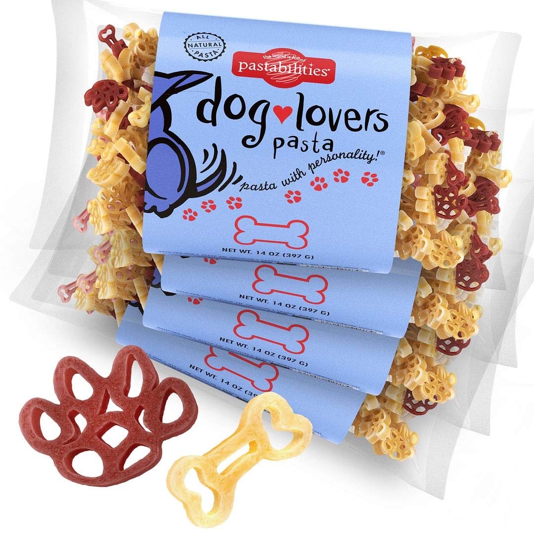 Fun Shaped Pasta for Kids - Dog Lovers Paws and Bones Pasta