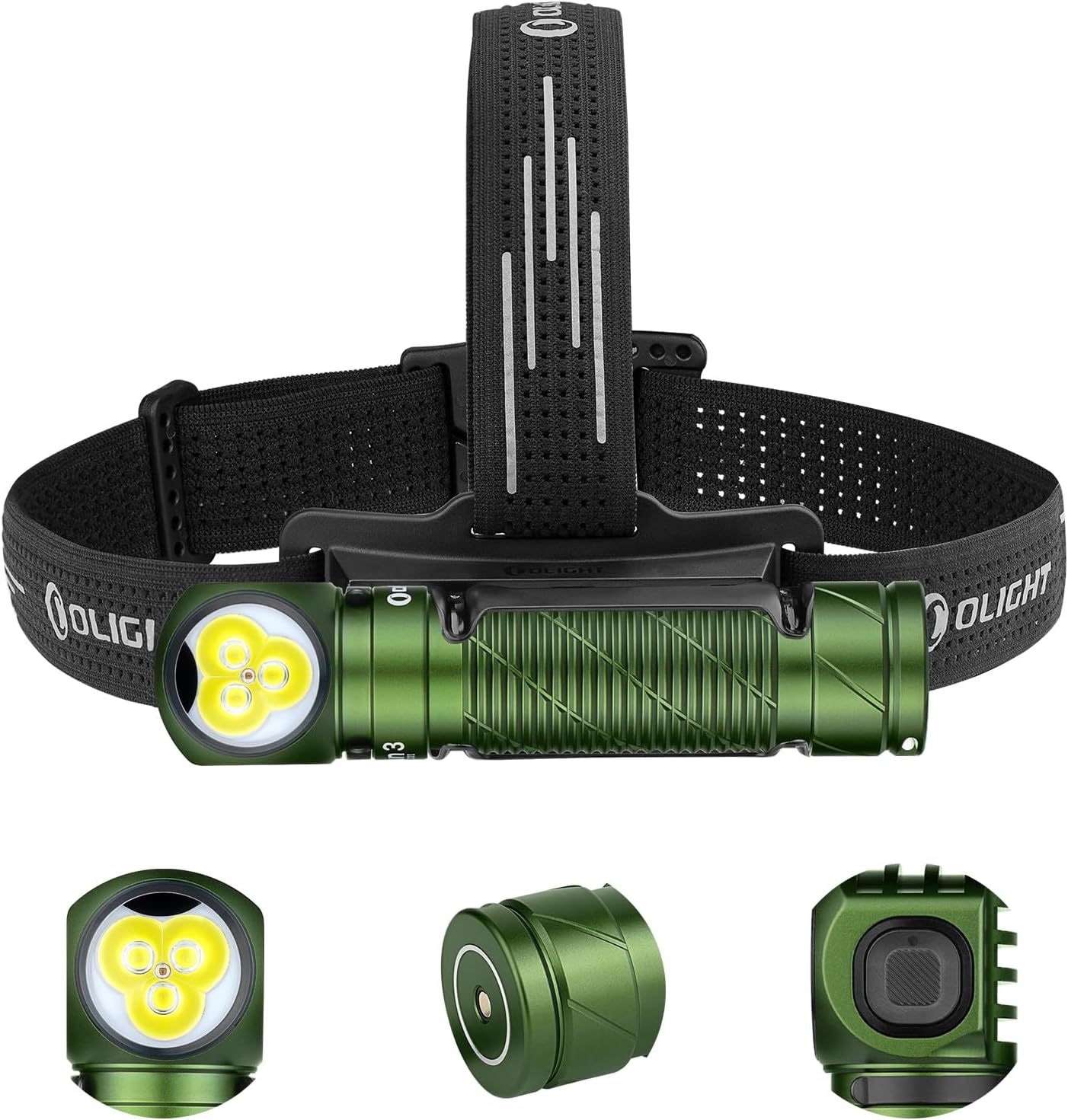 OLIGHT Perun 3 Rechargeable Headlamp Flashlight for Outdoor Use