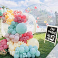 10ft Snow Globe Bubble Tent: Festive & Transparent!