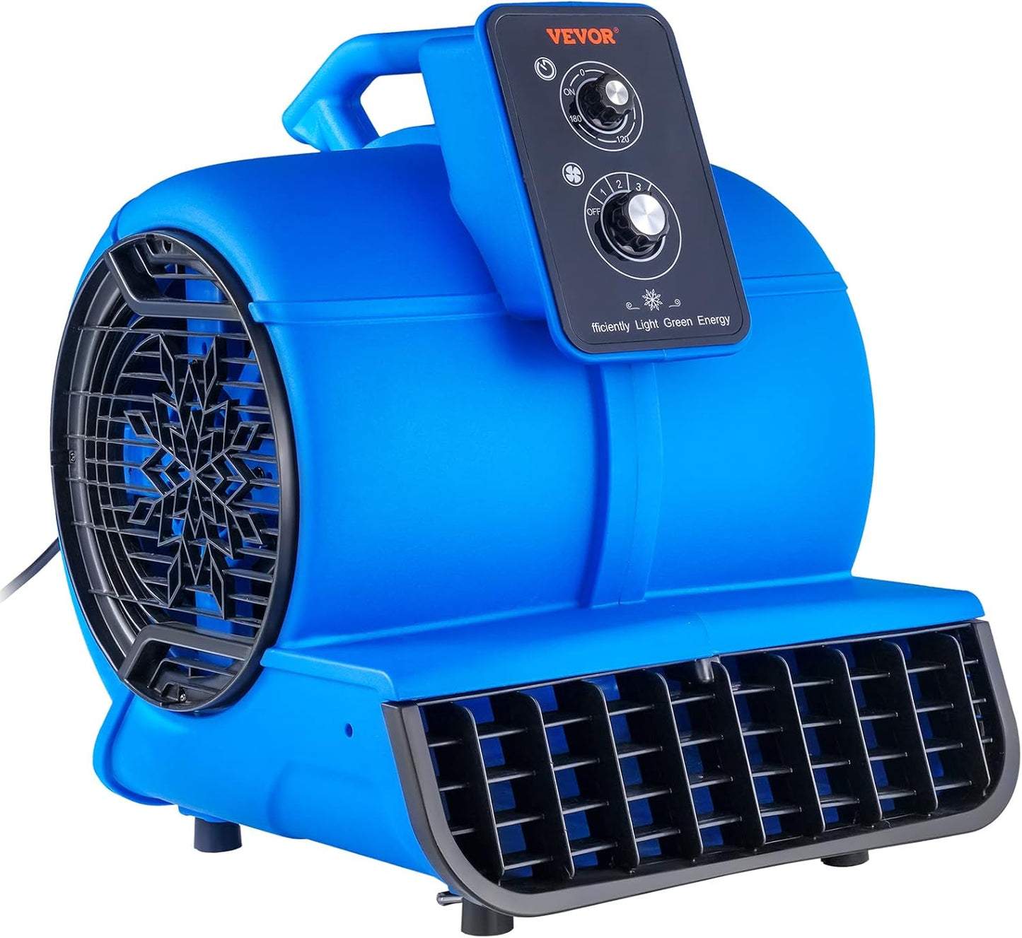 VEVOR Air Mover 1/2 HP 2600 CFM Carpet Dryer for Home Use